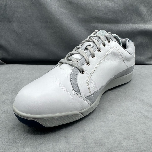 FootJoy Contour Casual Men’s Spikeless White Golf Shoes Size 10.5 Wide Like New - Picture 4 of 16